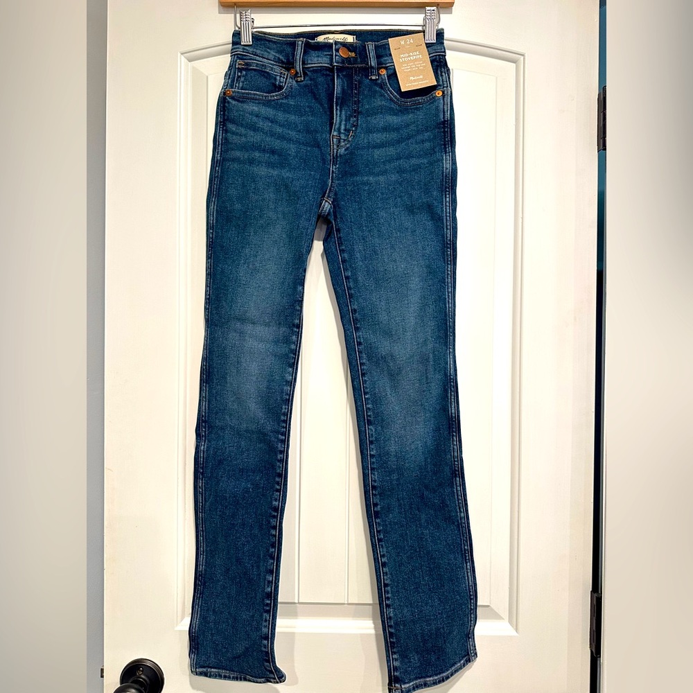 Madewell Women’s stovetop jeans 
Waist 24
Brand new with tags